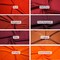 1 Yard Shiny Milliskin Nylon Spandex 4 Way Stretch Fabric for DIY 36" x 60" Width Burgundy Color